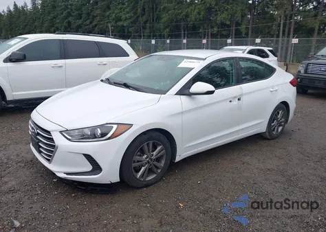 2018 Hyundai Elantra Sel z USA, uszkodzony, nr VIN 5NPD84LFXJH315703